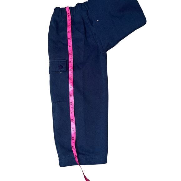 Vintage Blue's Clues embroidered navy blue cargo pull on toddler pants size 3T - Picture 6 of 8